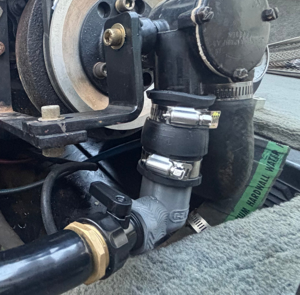 E-Z LAKE "No Fuss Flush" - The No-Fuss Way to Flush Your Inboard Marine Engine