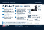 E-Z LAKE "No Fuss Flush" - The No-Fuss Way to Flush Your Inboard Marine Engine
